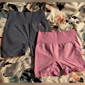 Vital seamless gymshark shorts bundle